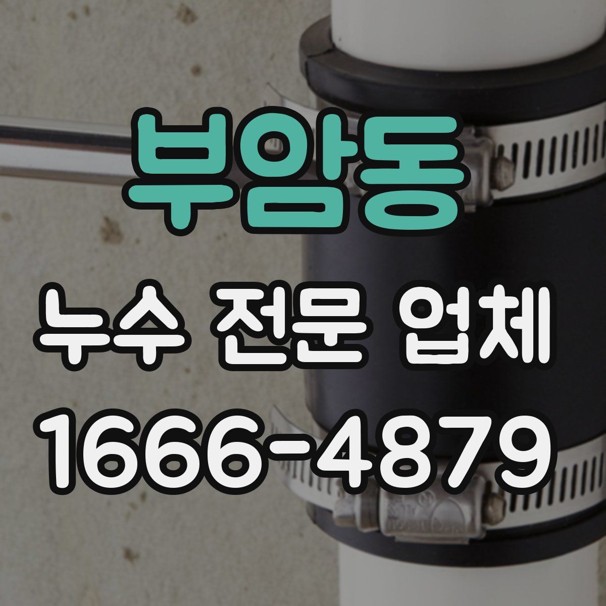 부암동 누수 전문 업체
