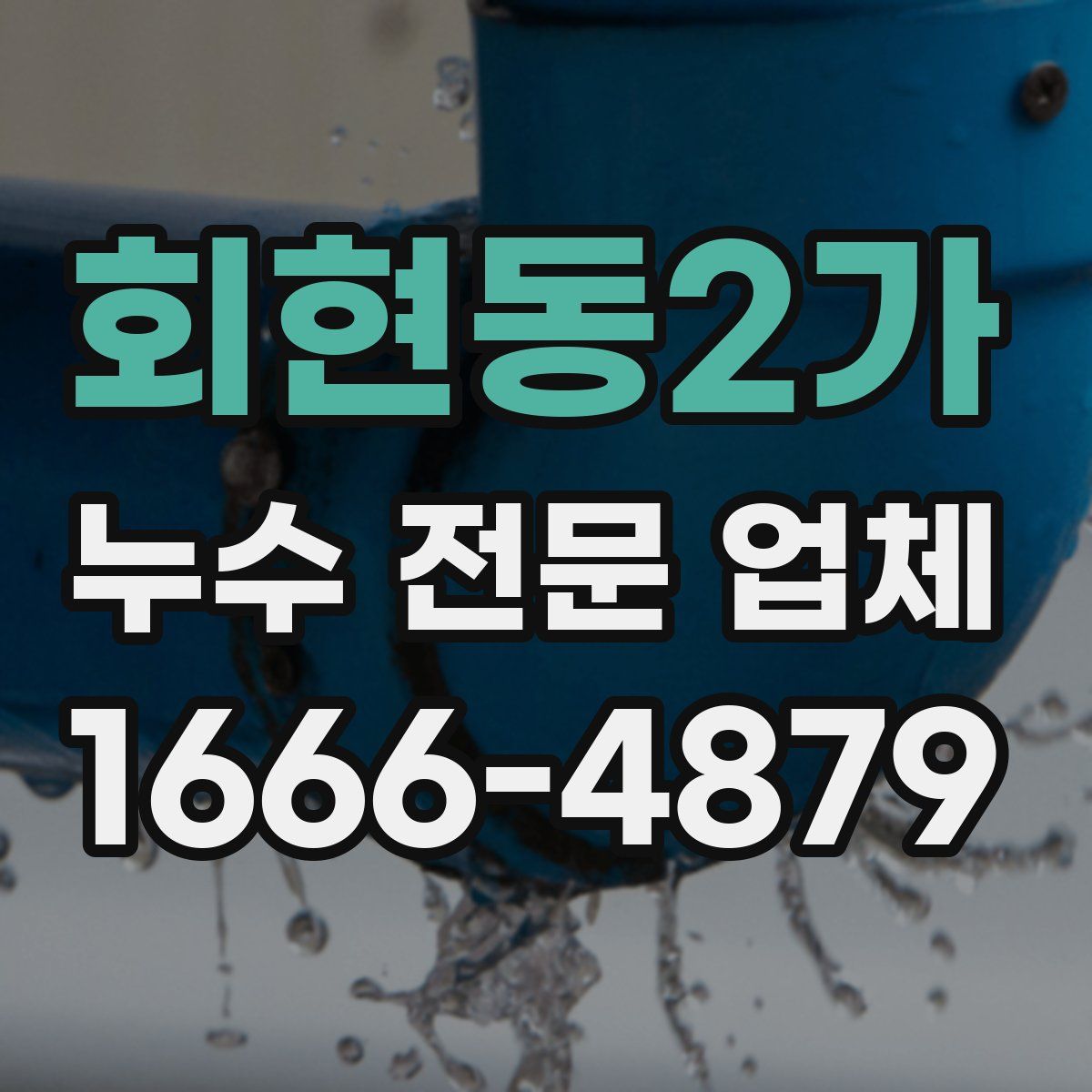 회현동2가 누수 전문 업체