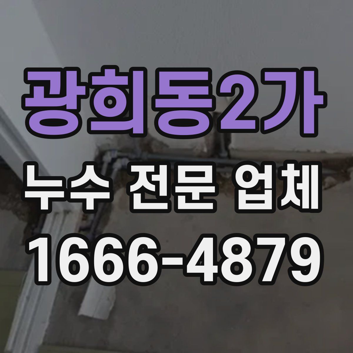 광희동2가 누수 전문 업체