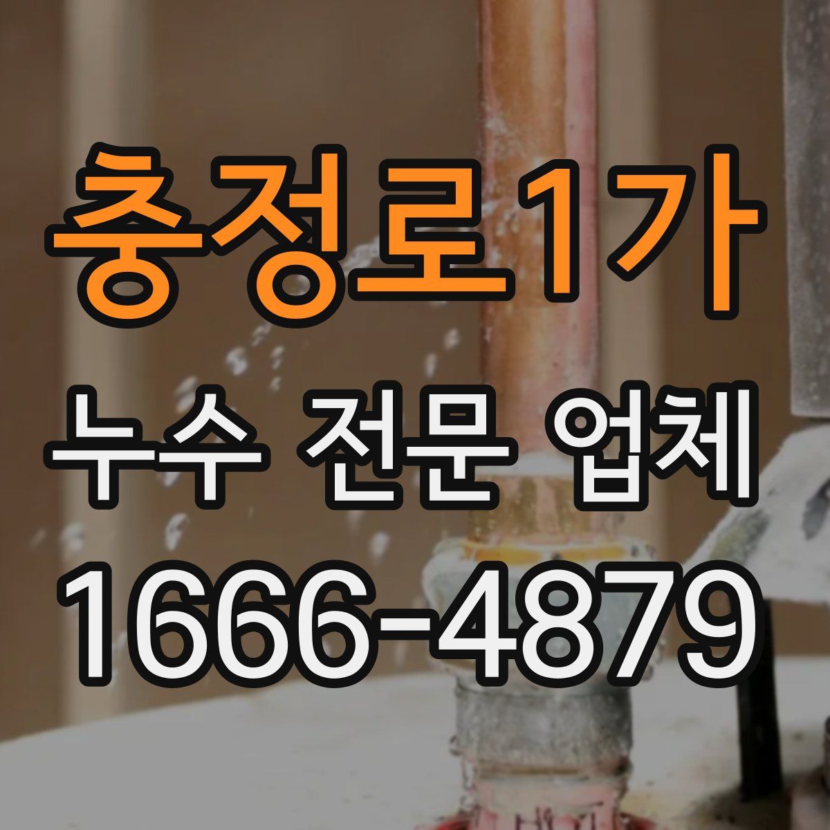 충정로1가 누수 전문 업체