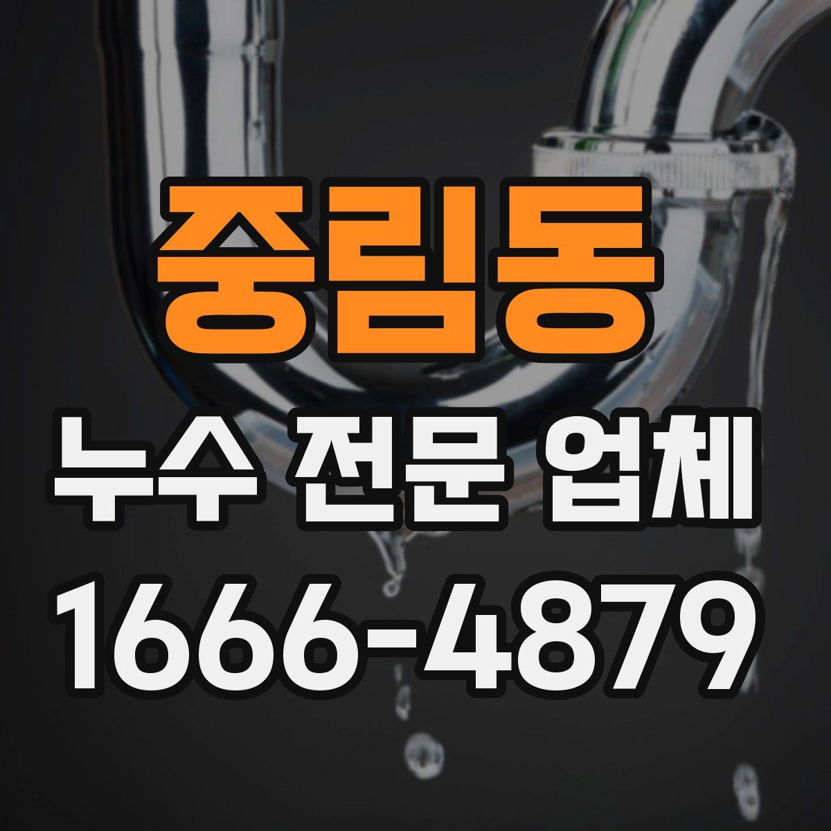중림동 누수 전문 업체