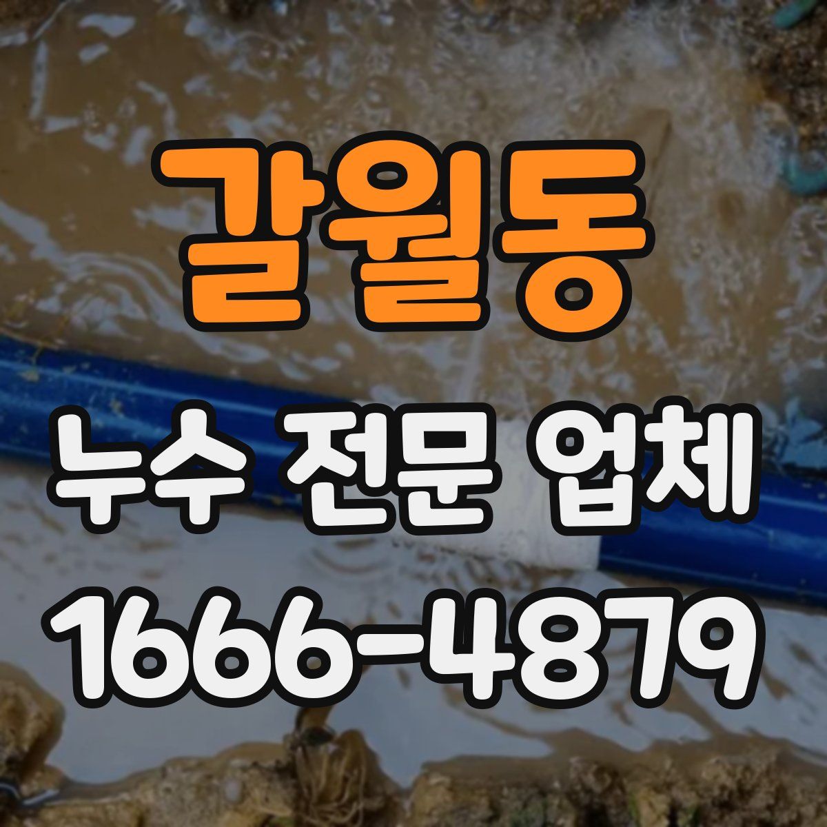 갈월동 누수 전문 업체