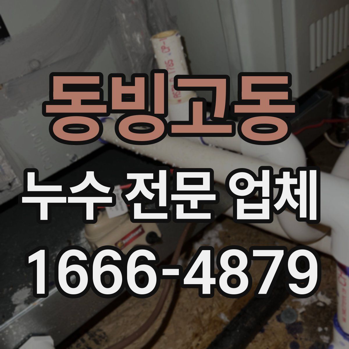 동빙고동 누수 전문 업체