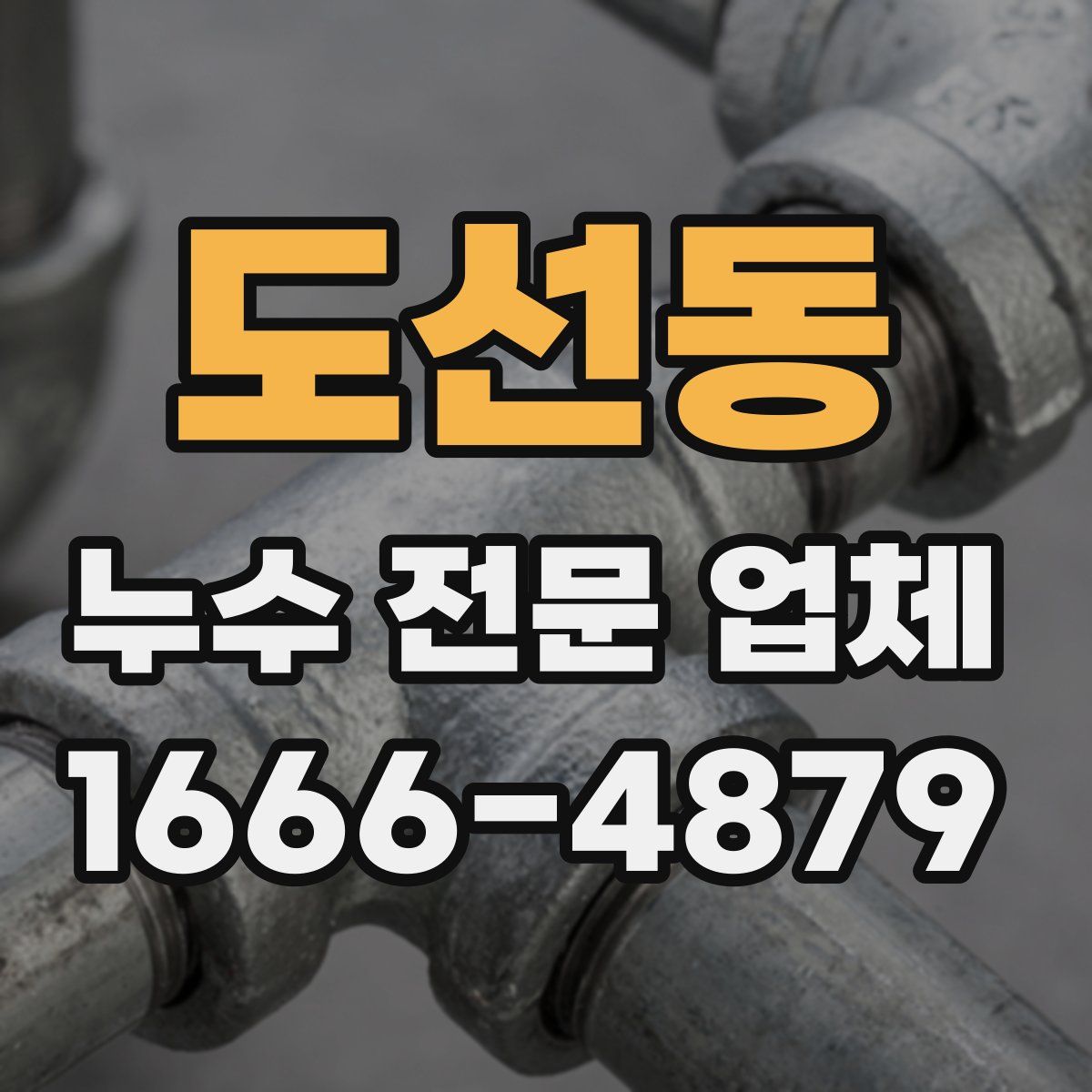 도선동 누수 전문 업체