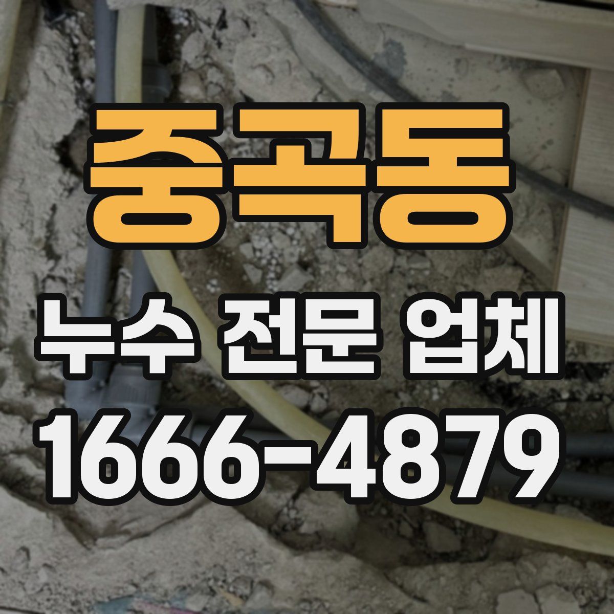 중곡동 누수 전문 업체