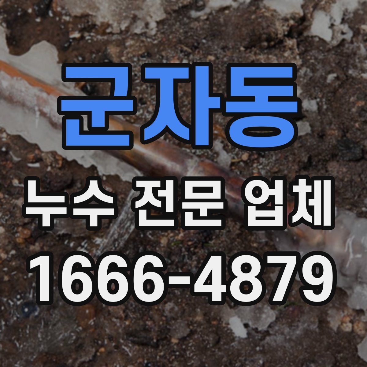 군자동 누수 전문 업체
