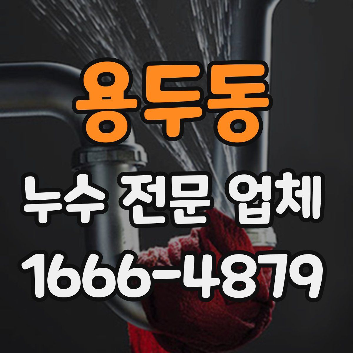 용두동 누수 전문 업체