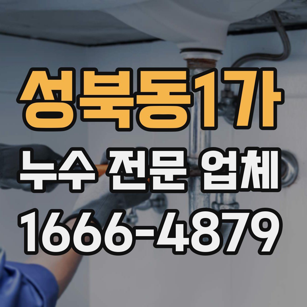 성북동1가 누수 전문 업체