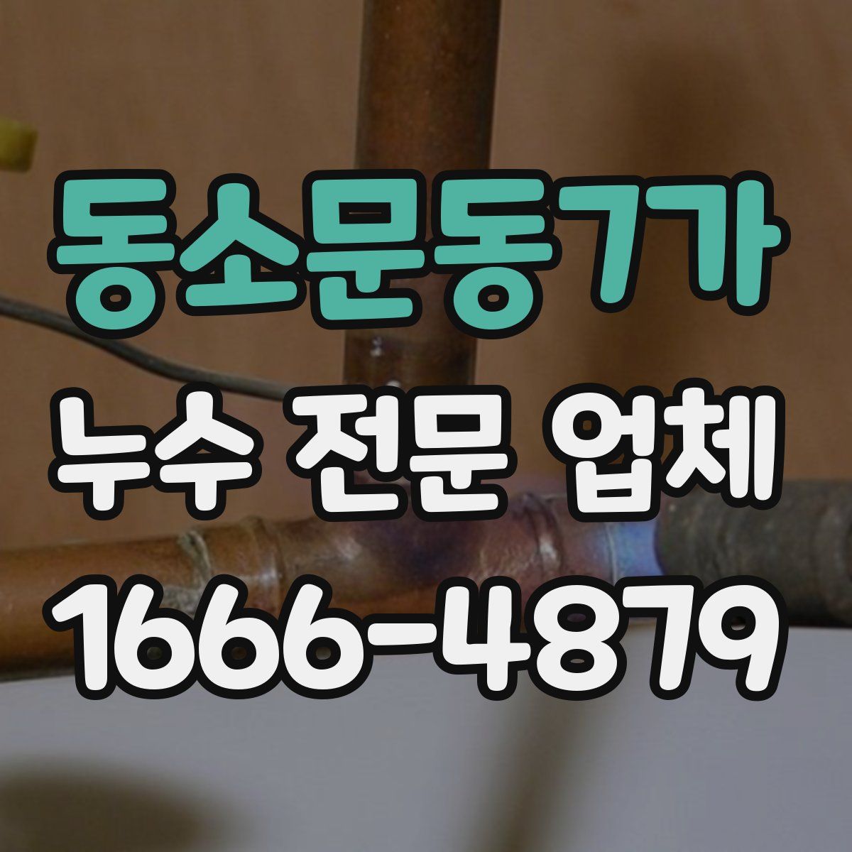 동소문동7가 누수 전문 업체