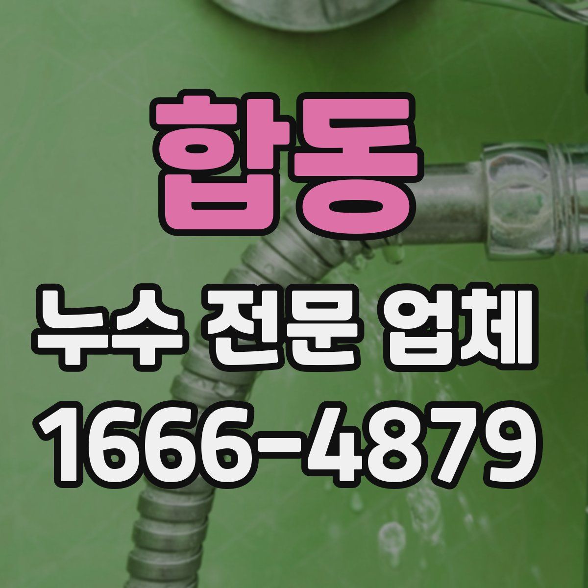 합동 누수 전문 업체