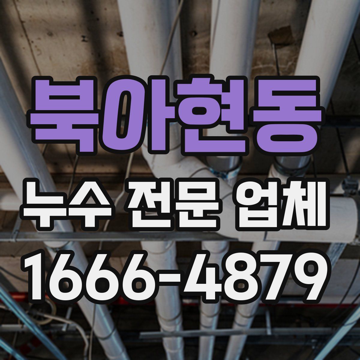 북아현동 누수 전문 업체
