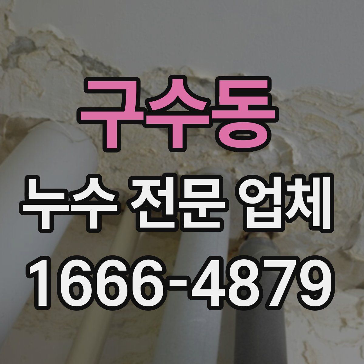 구수동 누수 전문 업체
