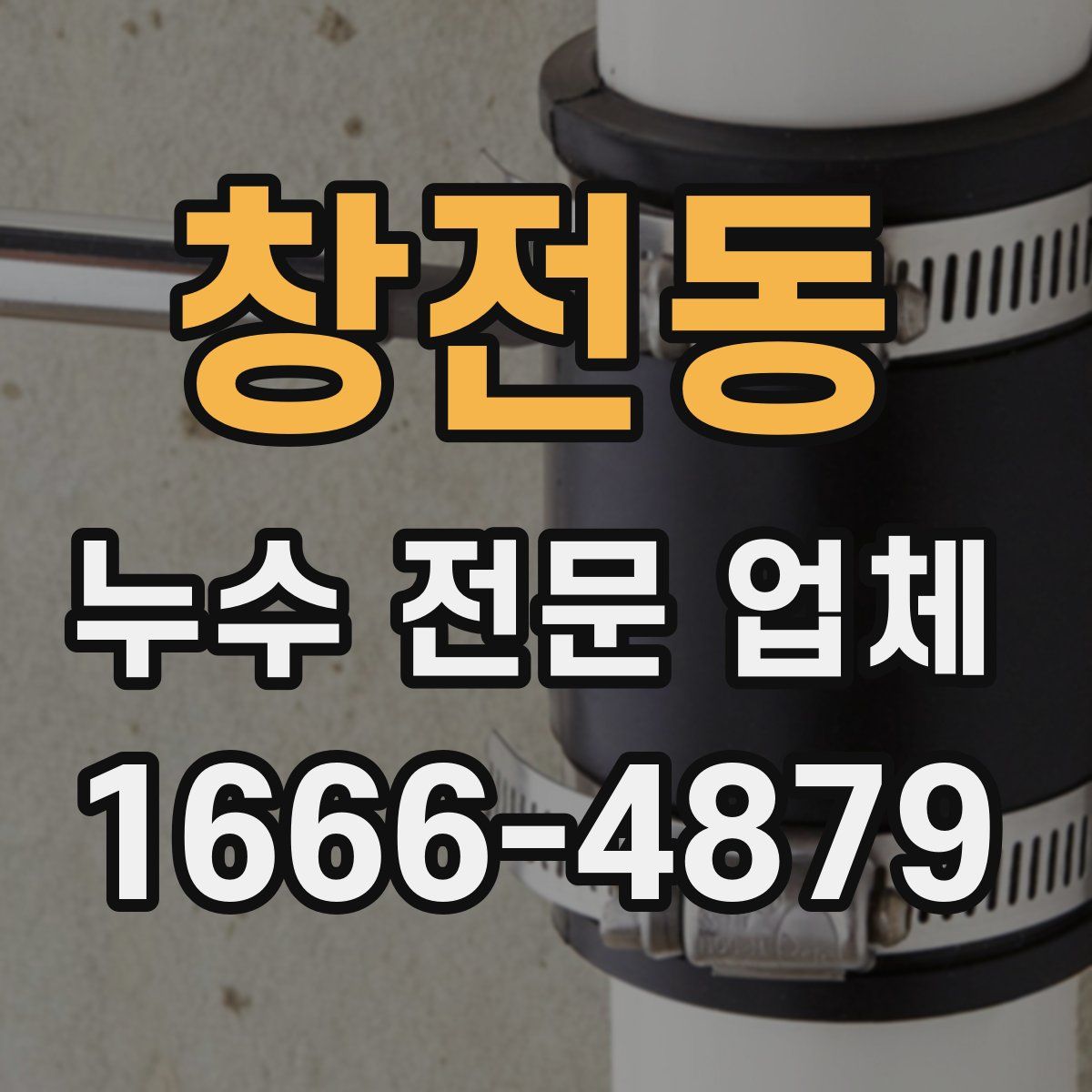 창전동 누수 전문 업체
