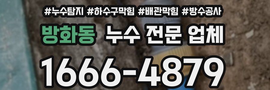 방화동 누수 전문 업체