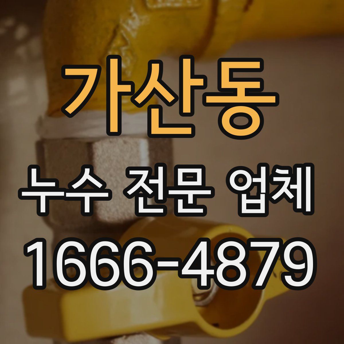 가산동 누수 전문 업체
