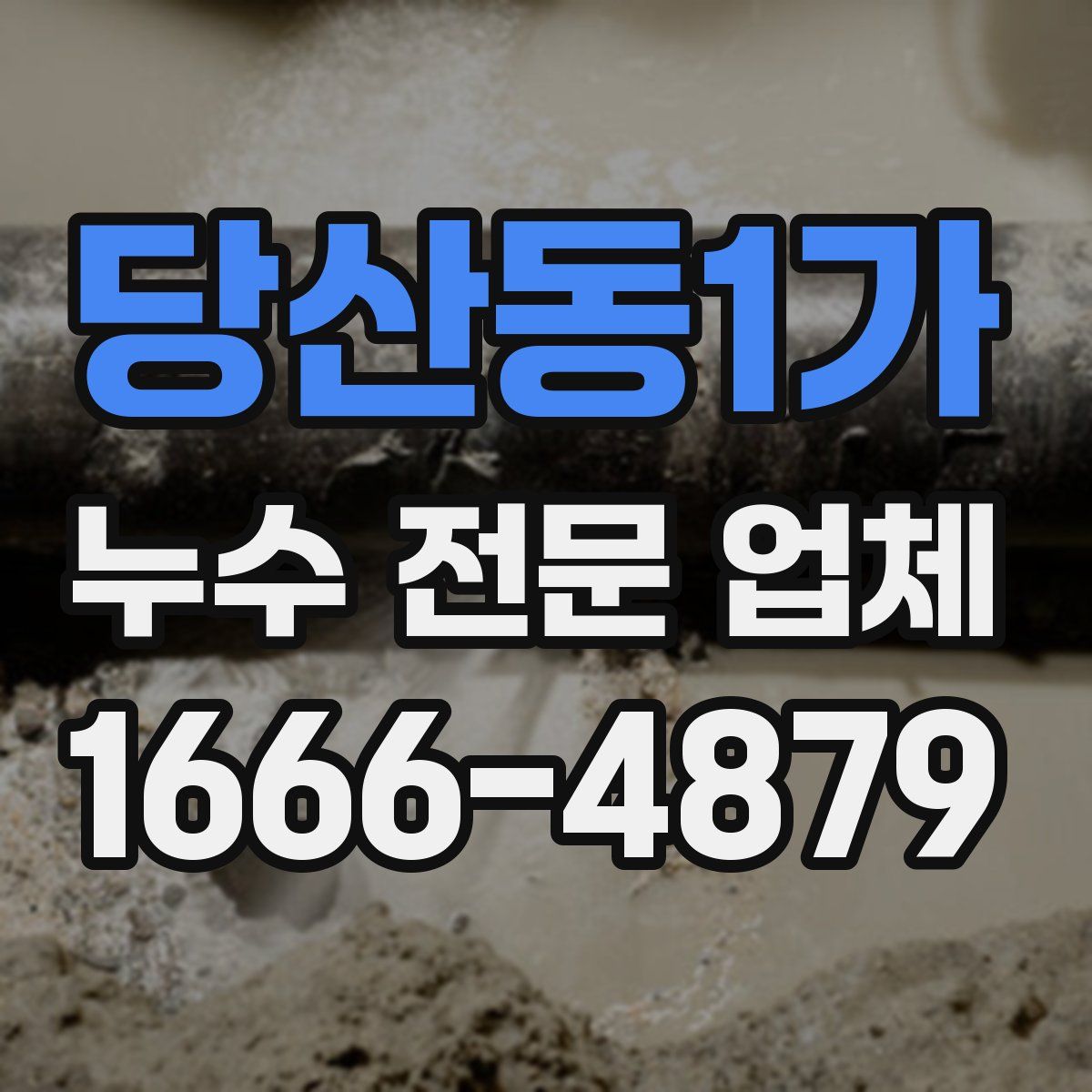 당산동1가 누수 전문 업체