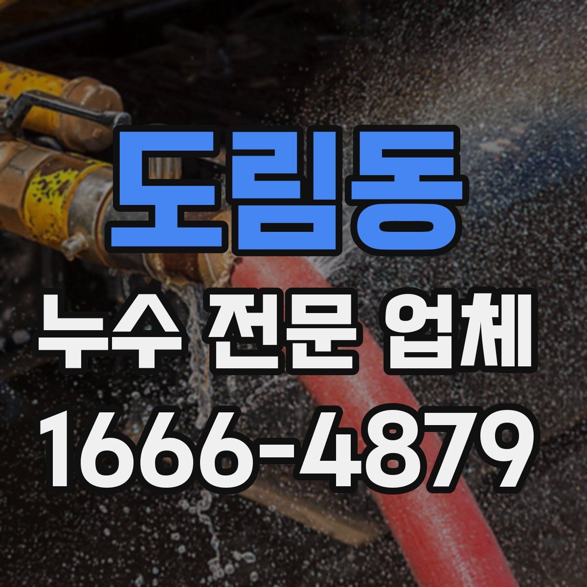 도림동 누수 전문 업체