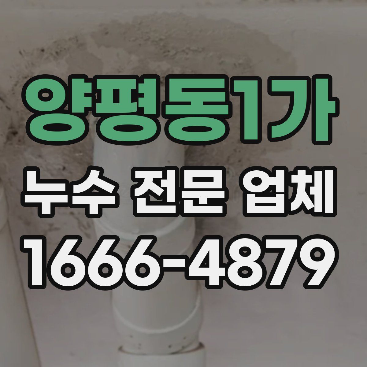 양평동1가 누수 전문 업체