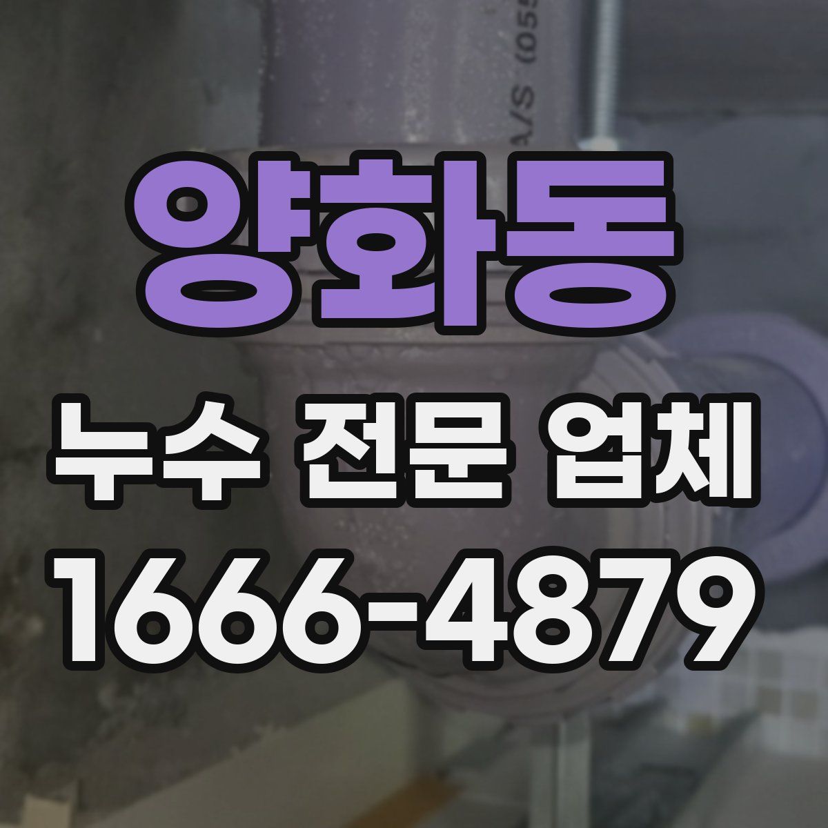 양화동 누수 전문 업체