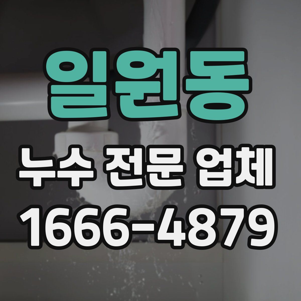 일원동 누수 전문 업체
