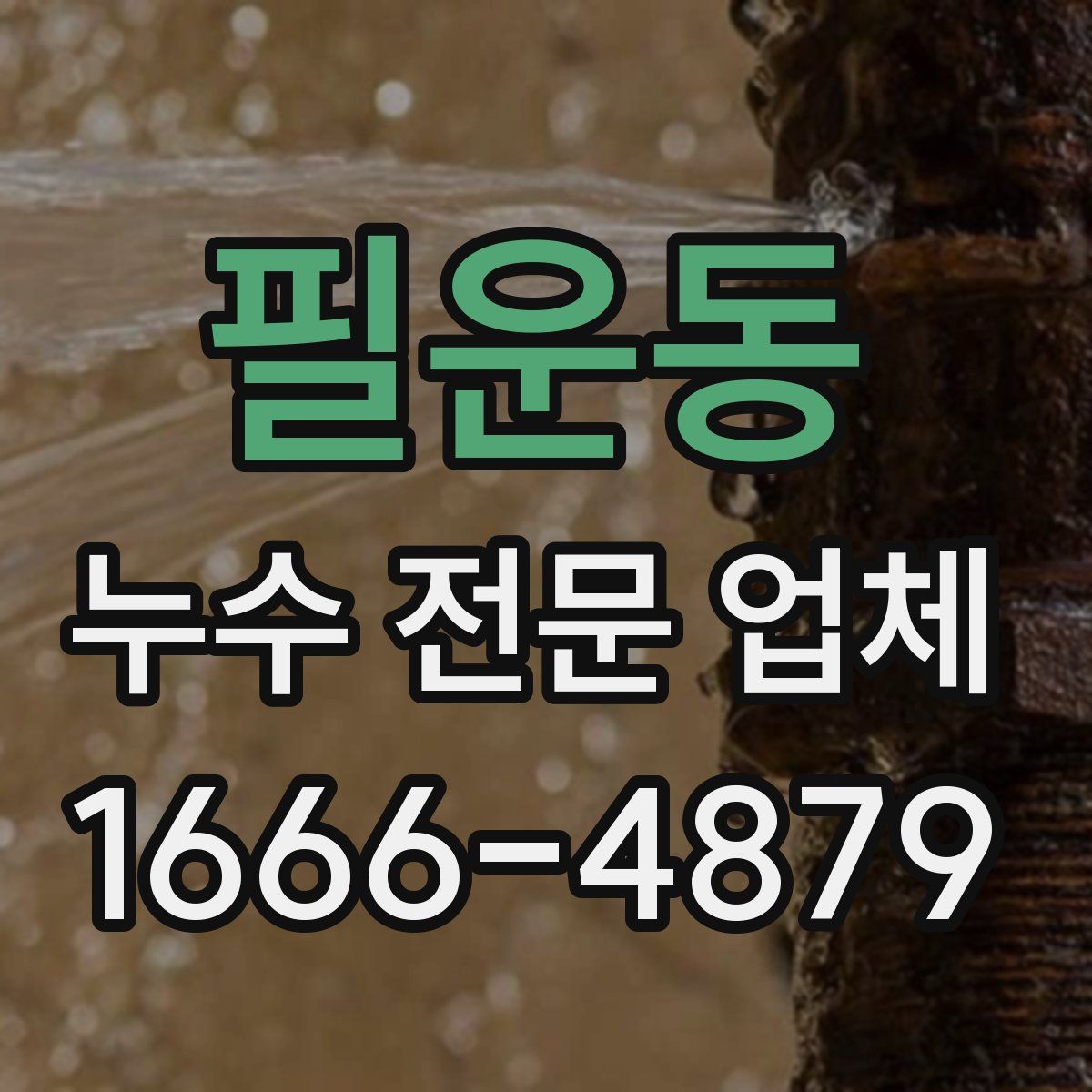 필운동 누수 전문 업체