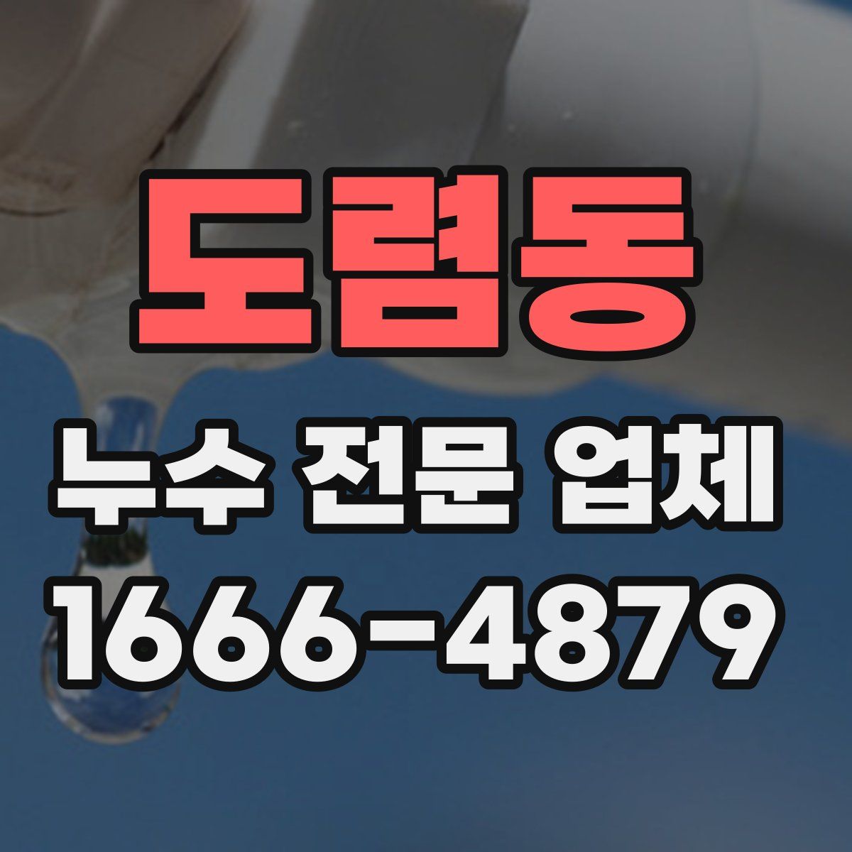 도렴동 누수 전문 업체