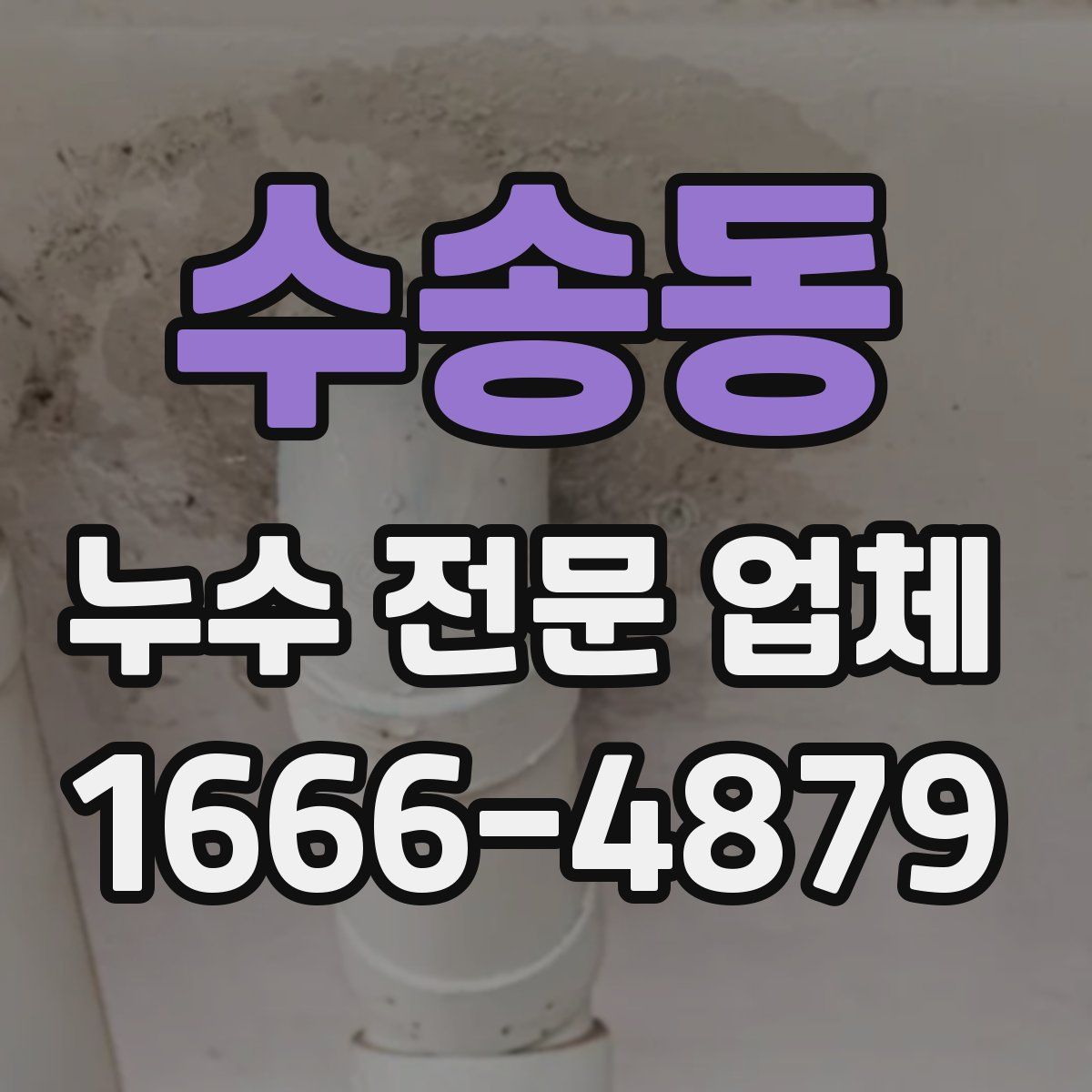 수송동 누수 전문 업체