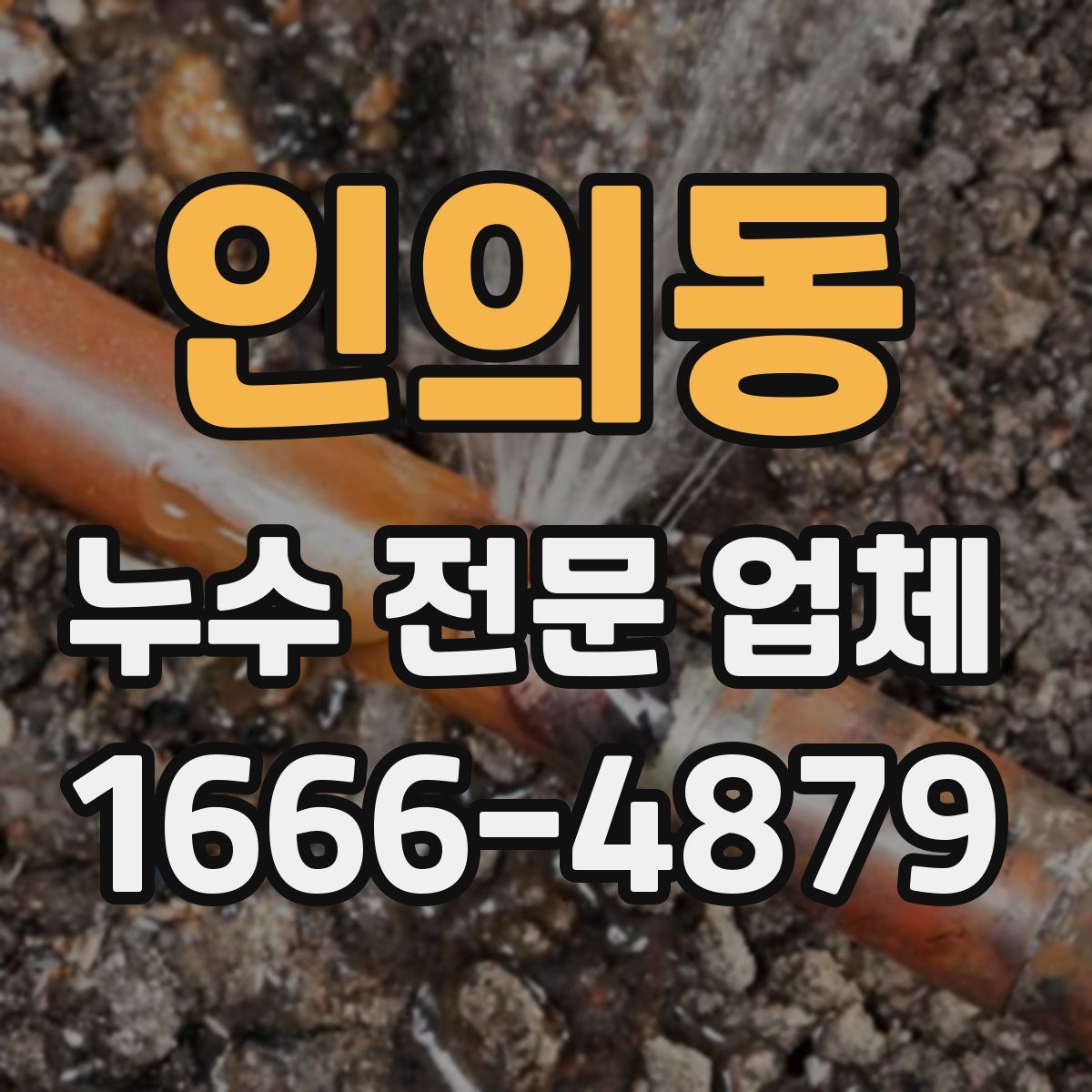 인의동 누수 전문 업체