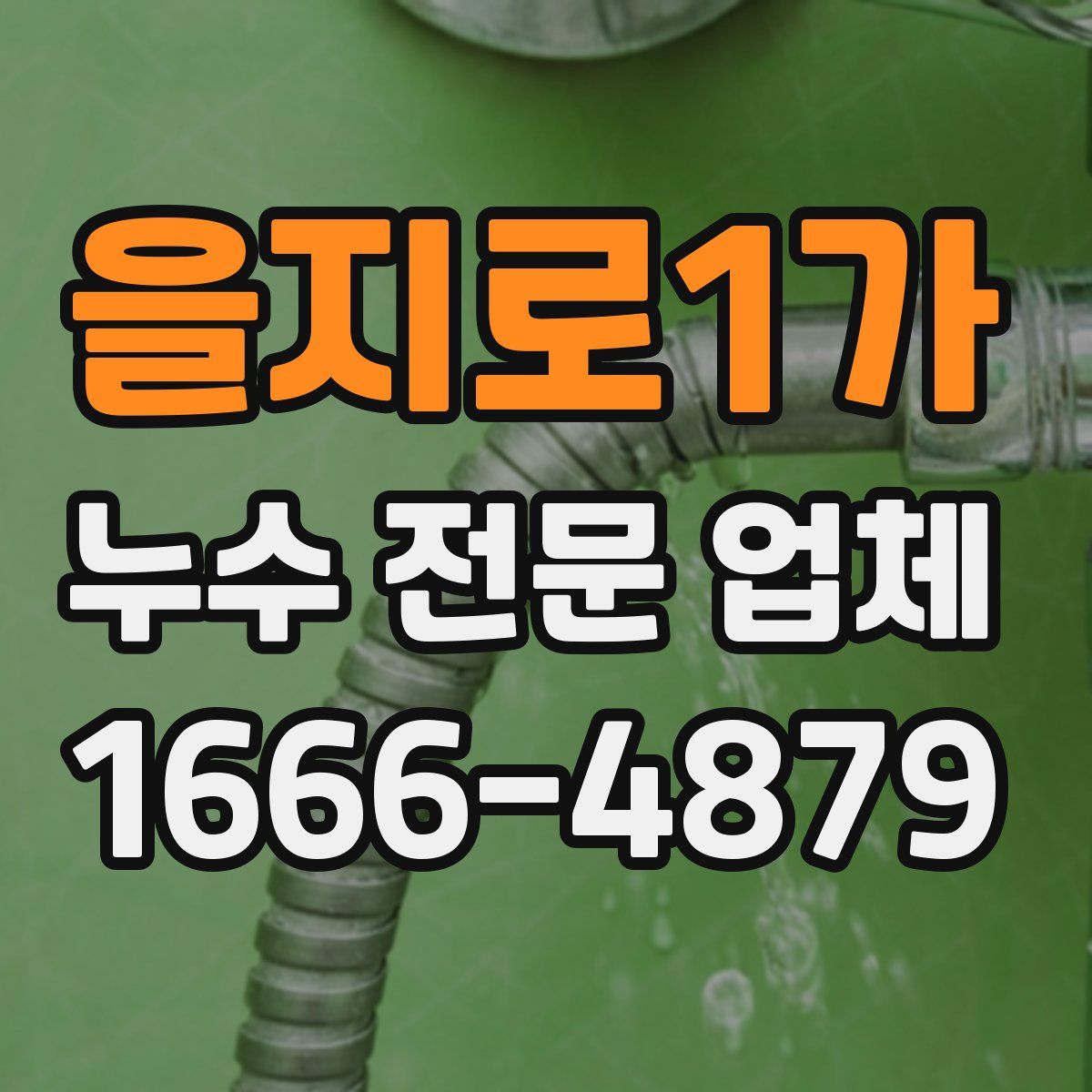 을지로1가 누수 전문 업체