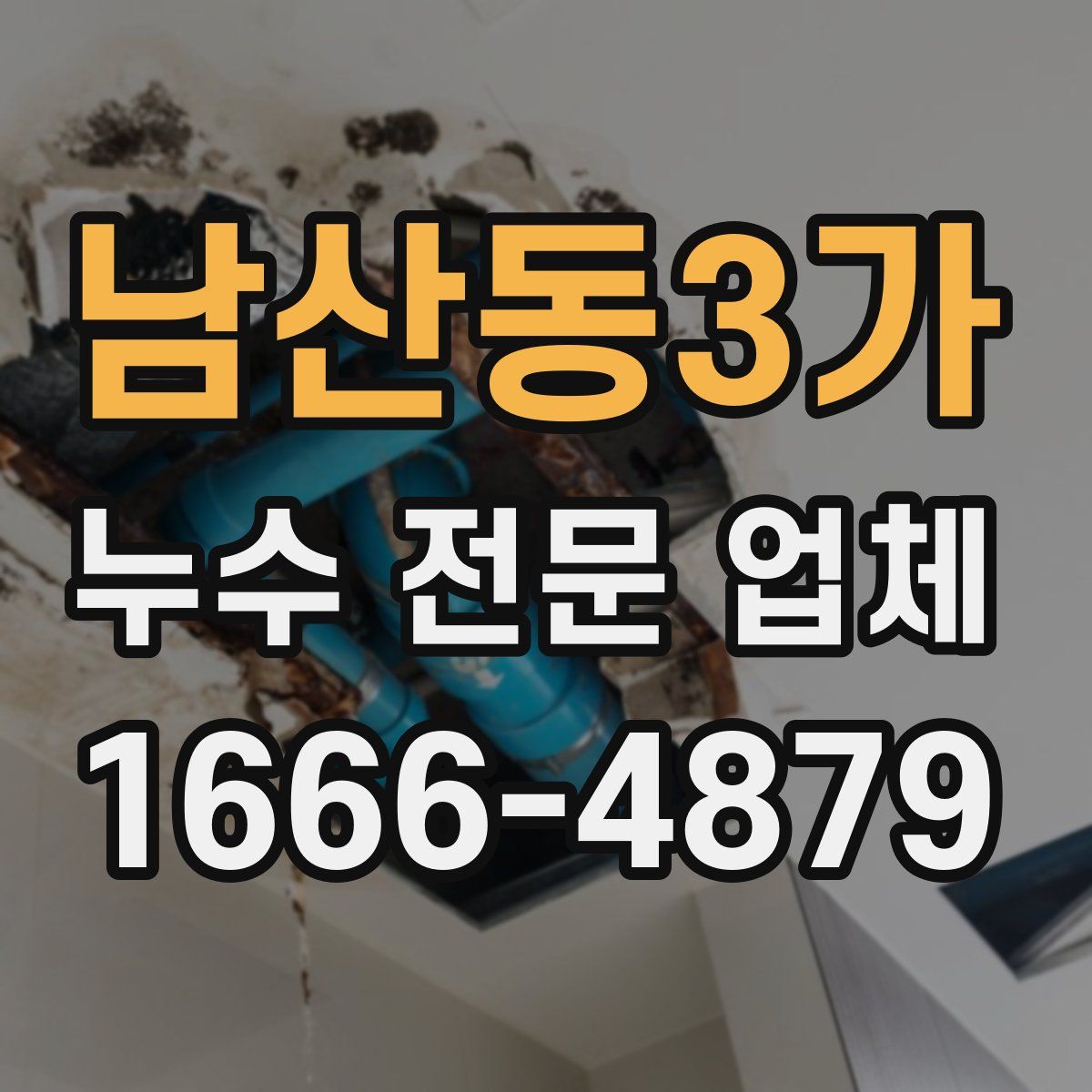 남산동3가 누수 전문 업체