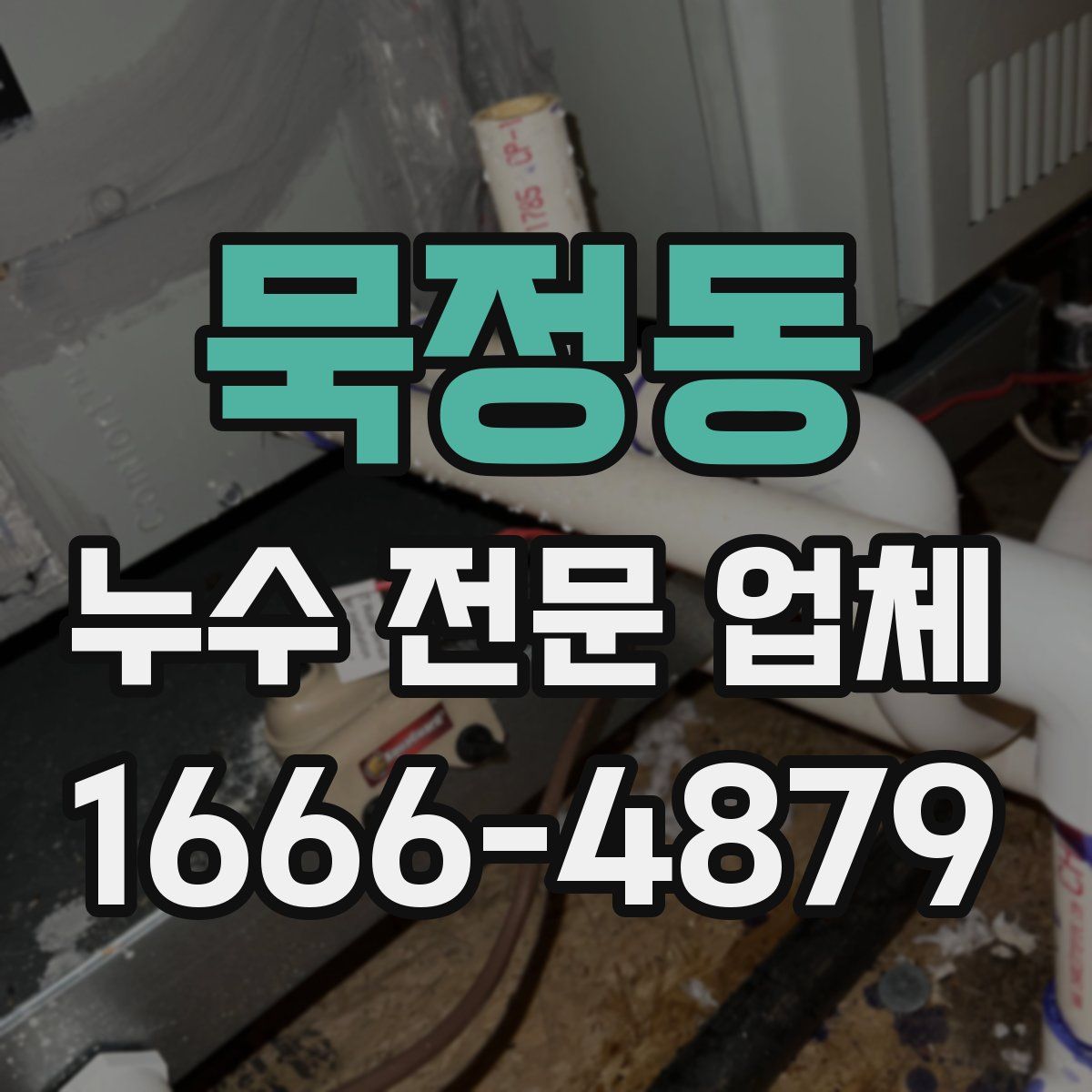 묵정동 누수 전문 업체