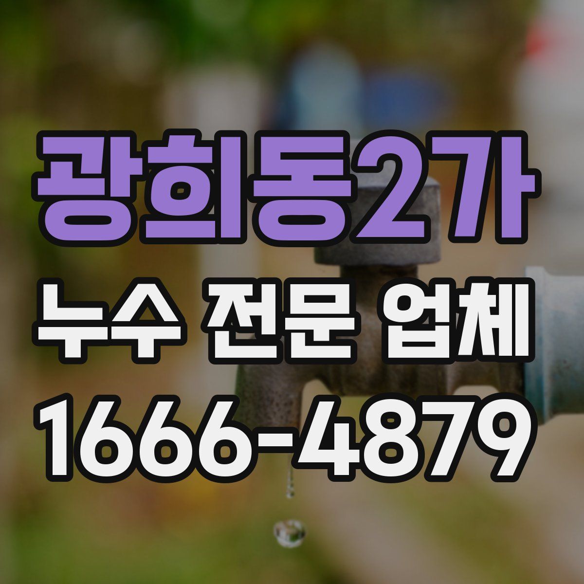 광희동2가 누수 전문 업체
