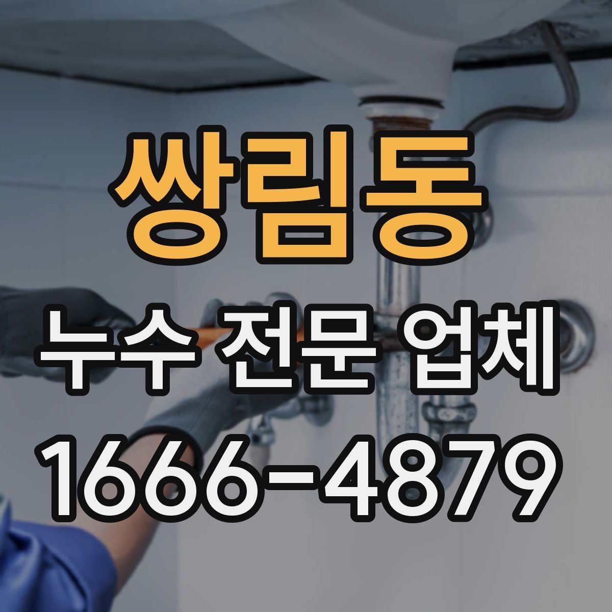 쌍림동 누수 전문 업체