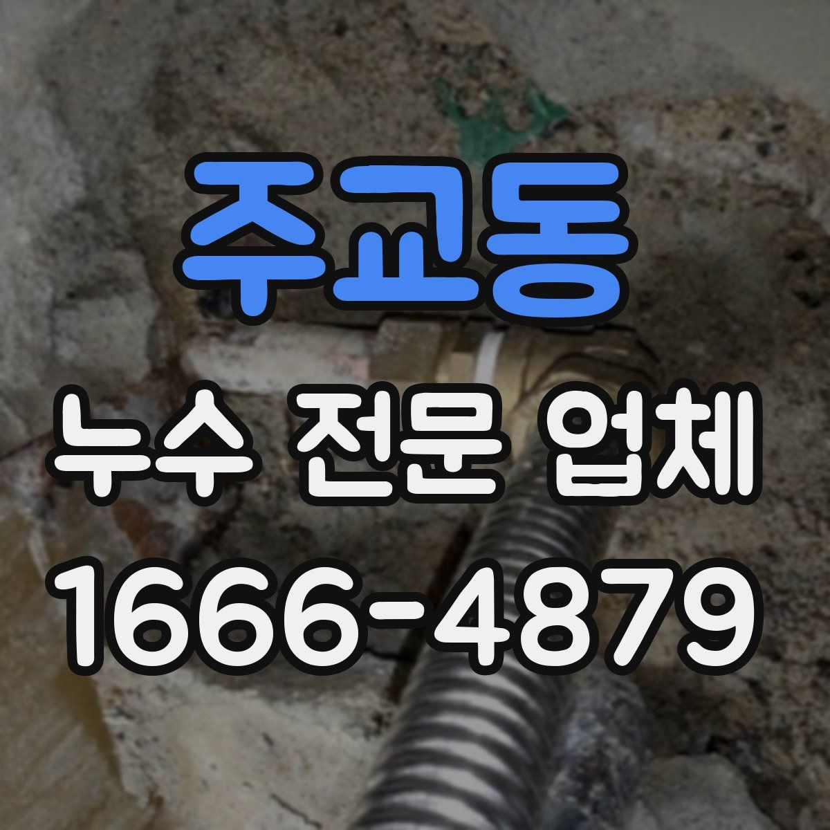 주교동 누수 전문 업체