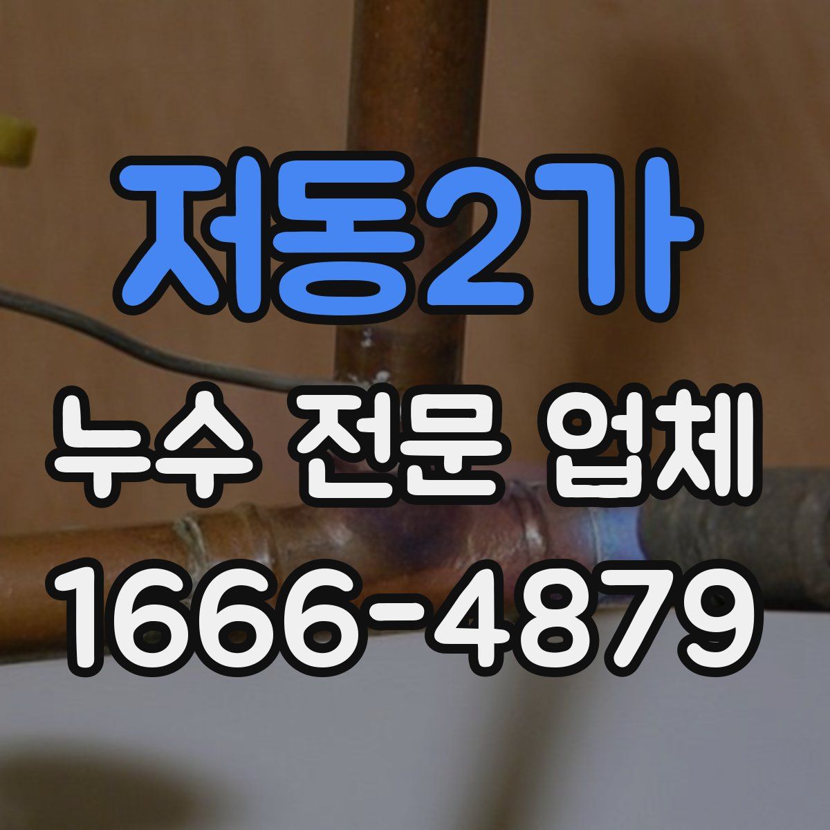 저동2가 누수 전문 업체