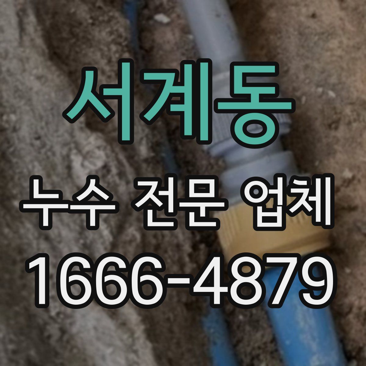 서계동 누수 전문 업체