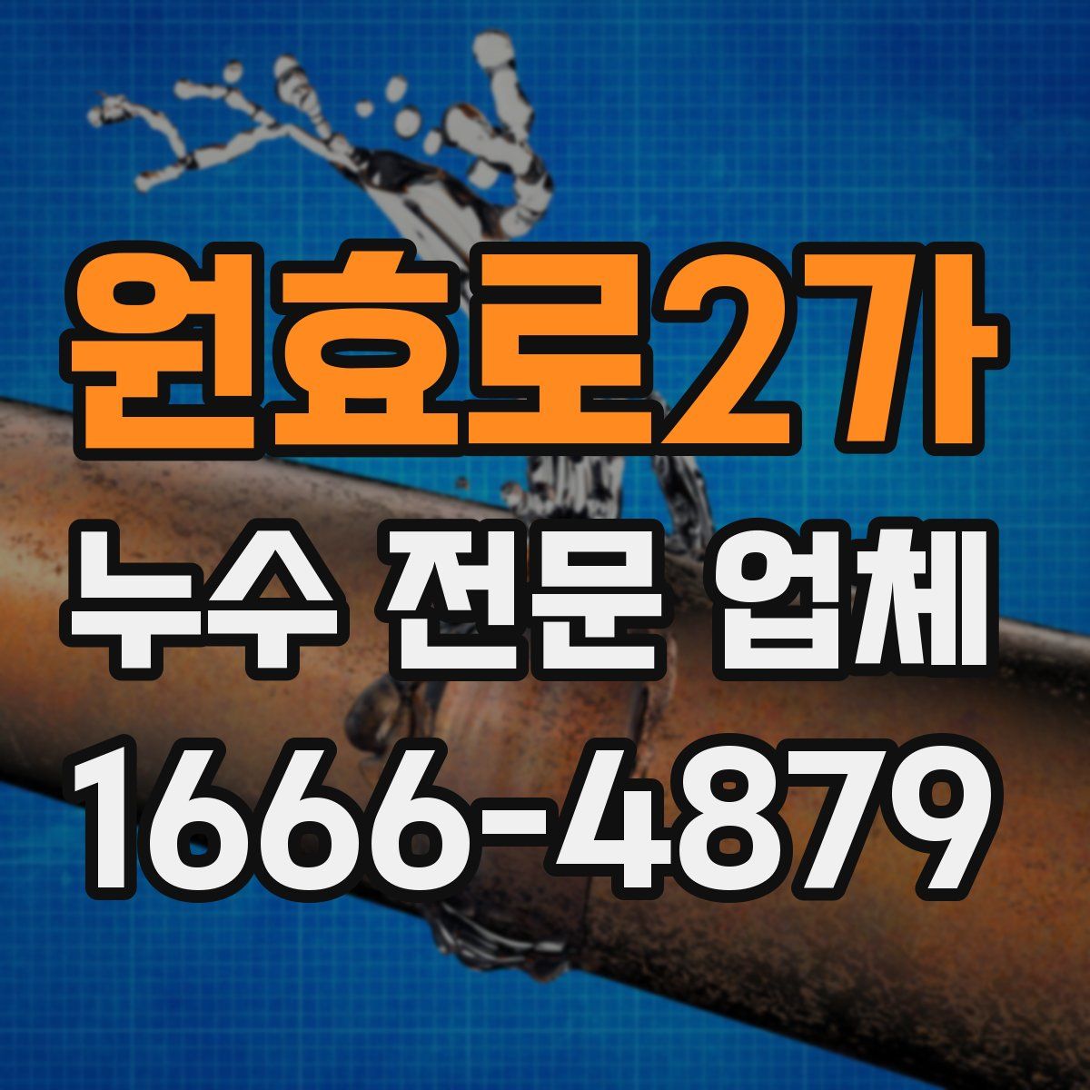 원효로2가 누수 전문 업체