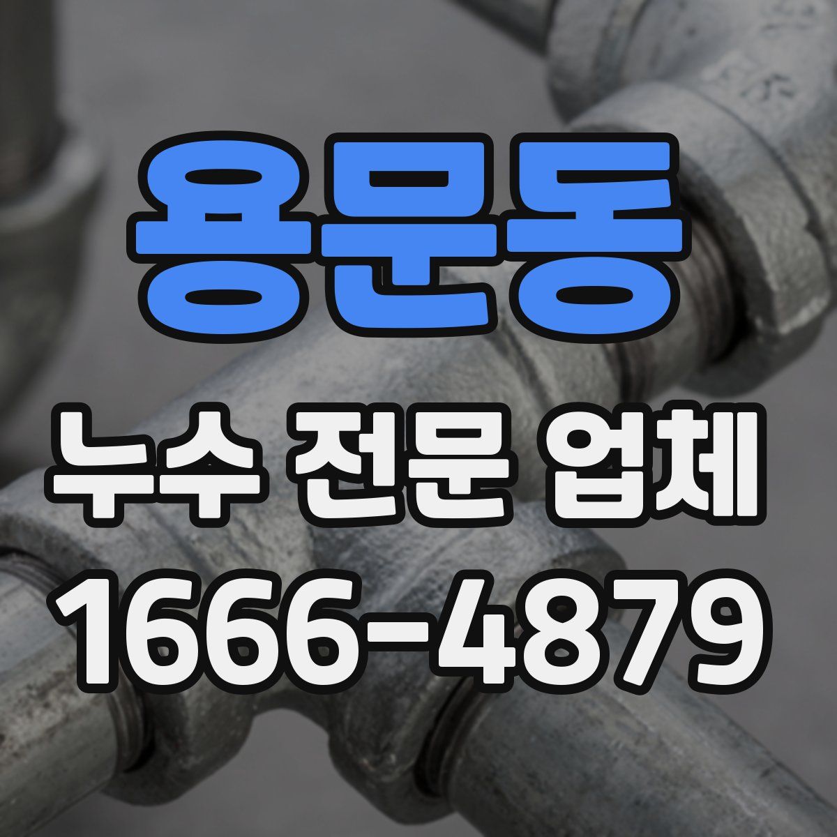 용문동 누수 전문 업체