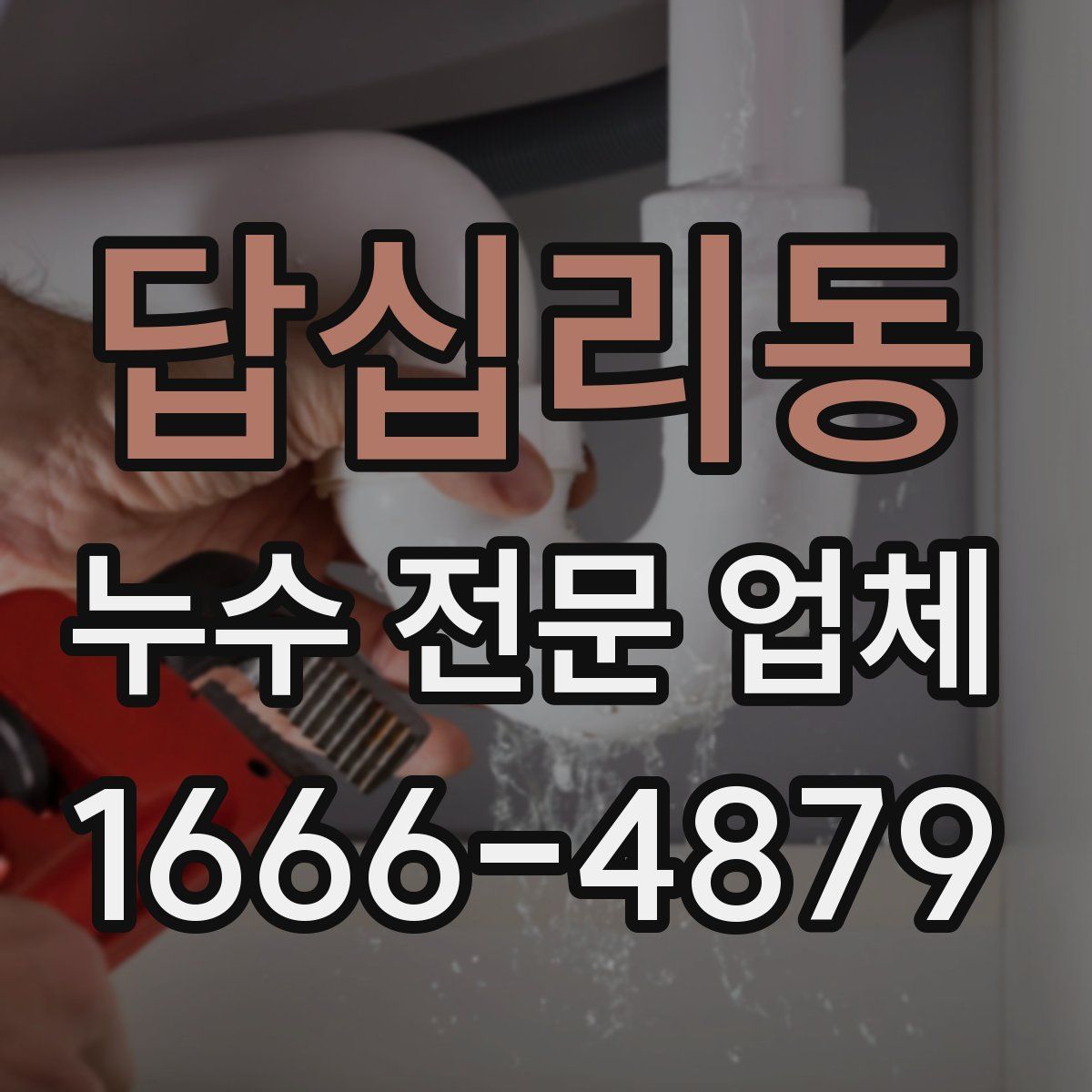 답십리동 누수 전문 업체