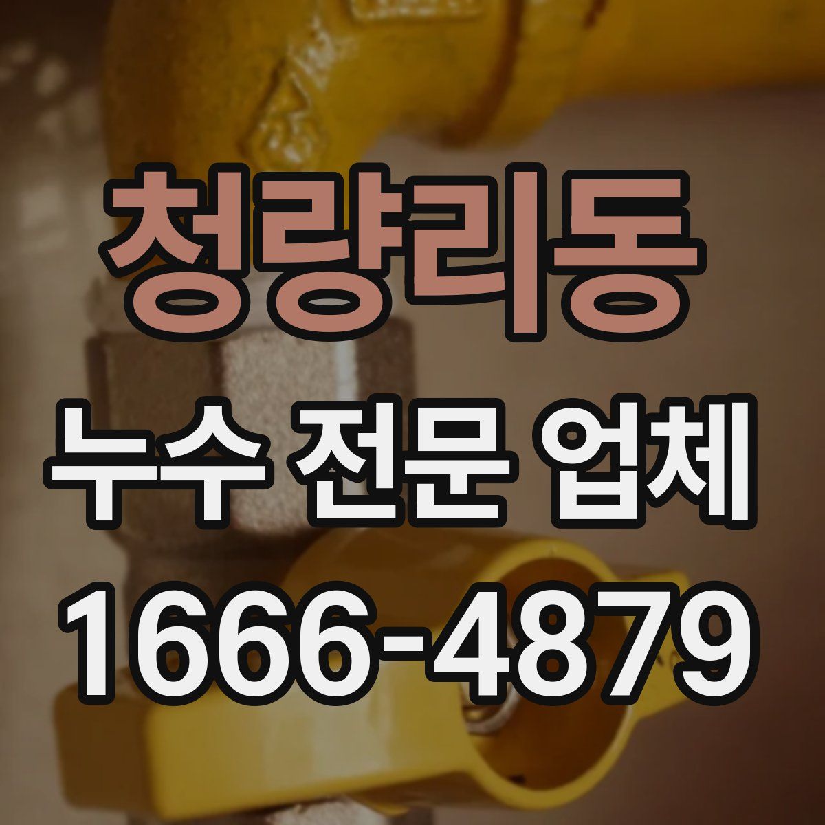 청량리동 누수 전문 업체