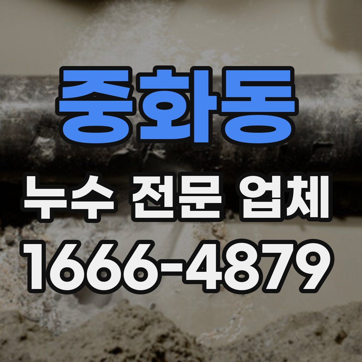 중화동 누수 전문 업체