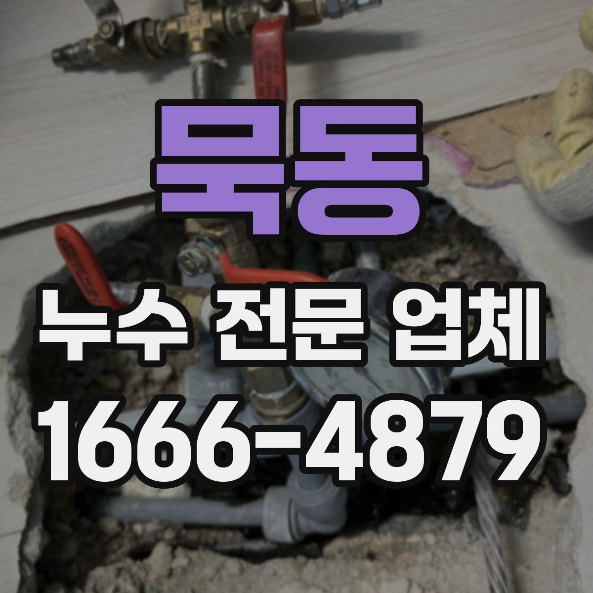 묵동 누수 전문 업체