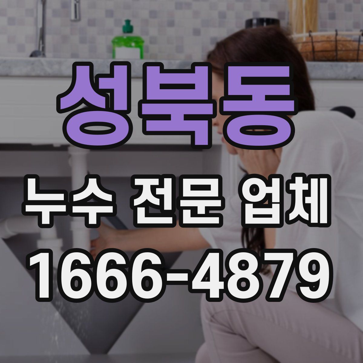 성북동 누수 전문 업체