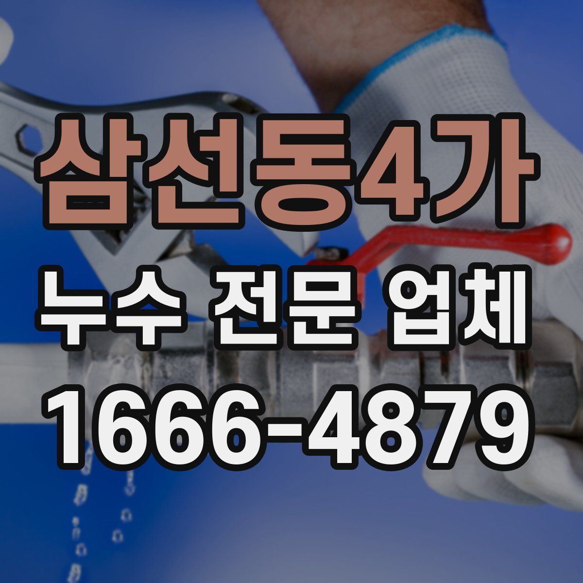 삼선동4가 누수 전문 업체