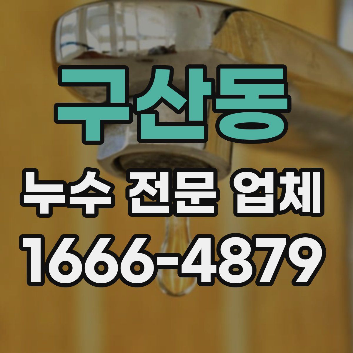 구산동 누수 전문 업체
