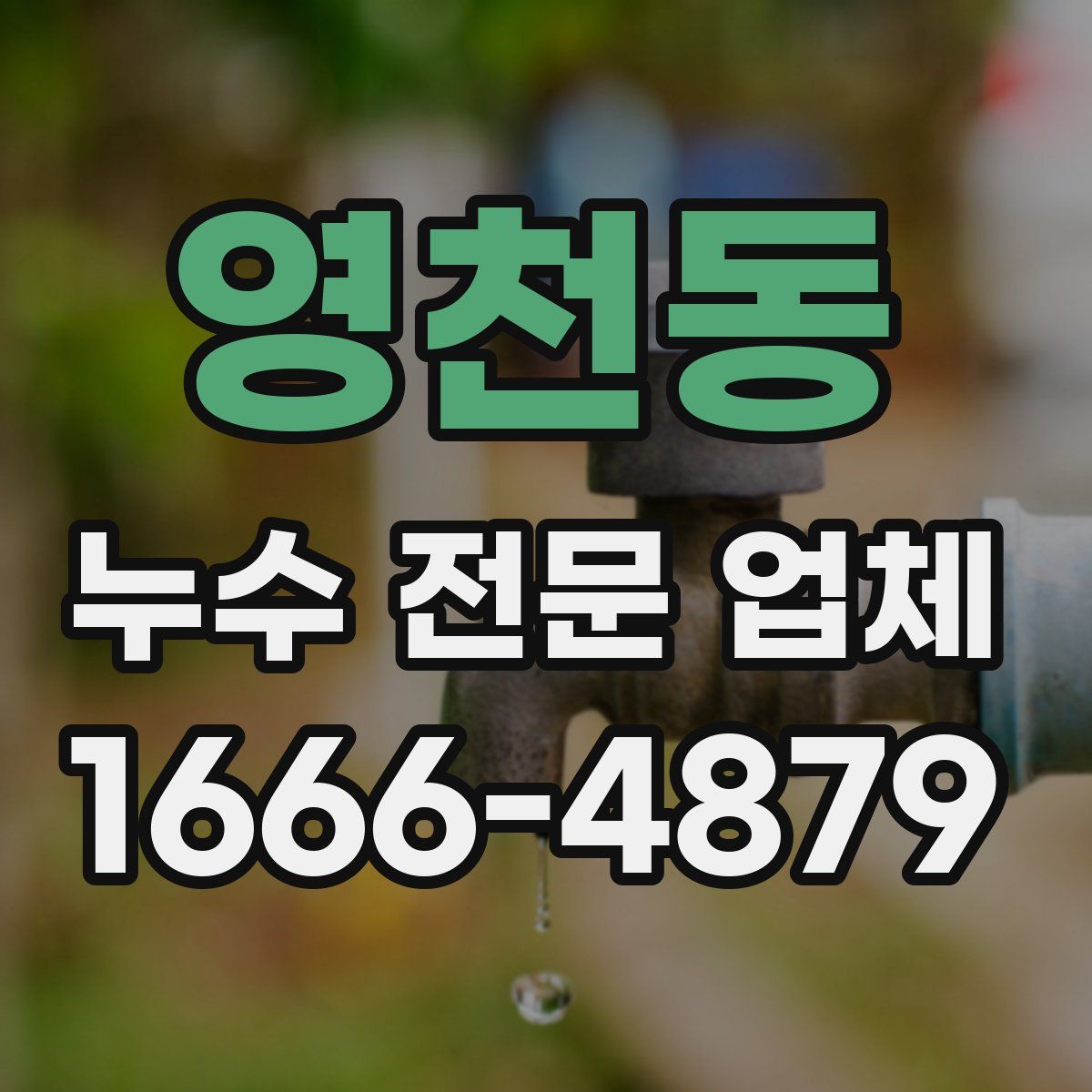 영천동 누수 전문 업체