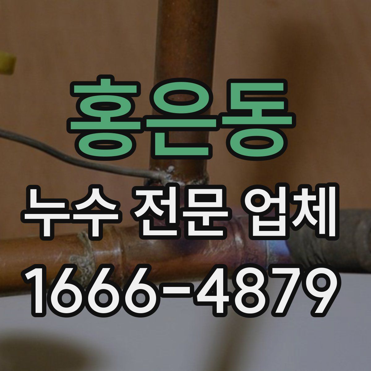 홍은동 누수 전문 업체