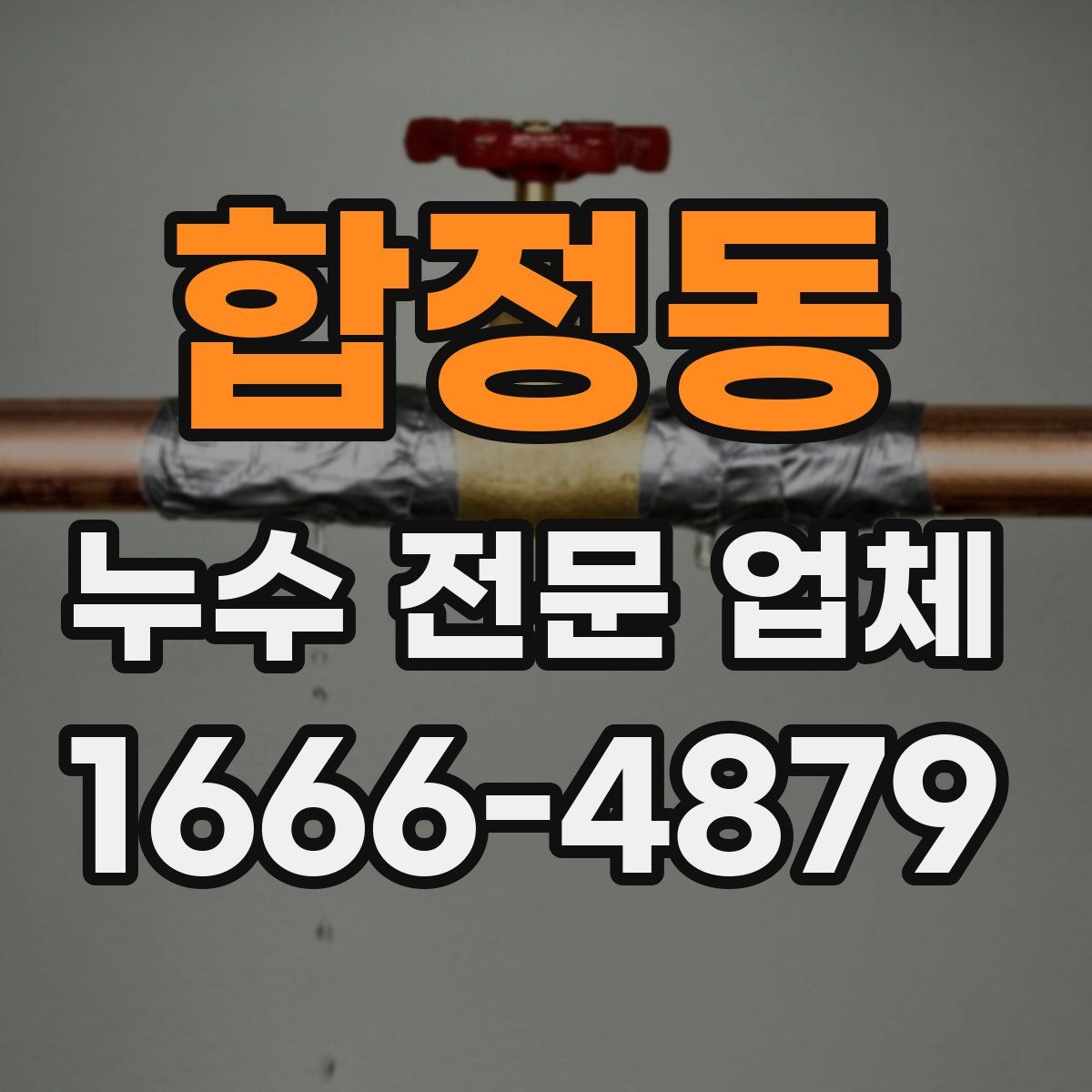 합정동 누수 전문 업체