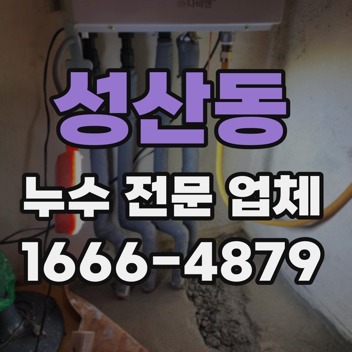 성산동 누수 전문 업체