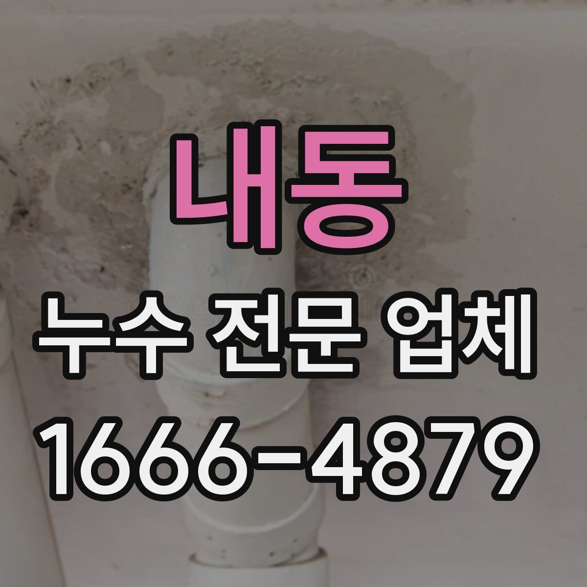 내동 누수 전문 업체